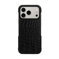 CROC | NOIR — Genuine Leather MagSafe® Case